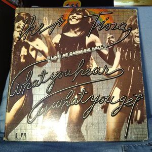 Ike and Tina What You Hear is What You Get Live at Carnegie Hall Trifold 2 LP 71